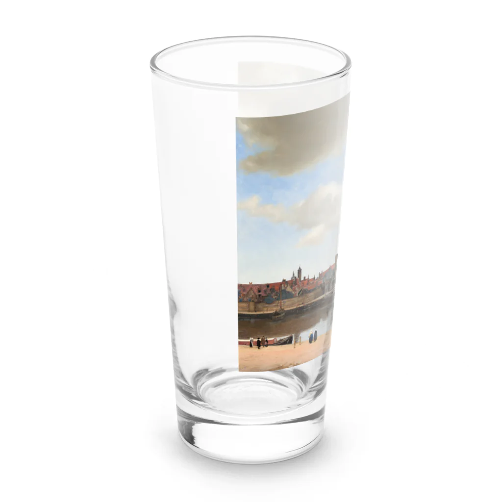 KATSUOBUSHIのフェルメール　デルフトの眺望 Long Sized Water Glass :left