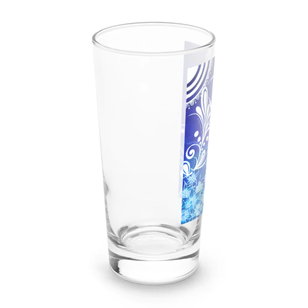 みいの館✝️の爽やかBlue Long Sized Water Glass :left