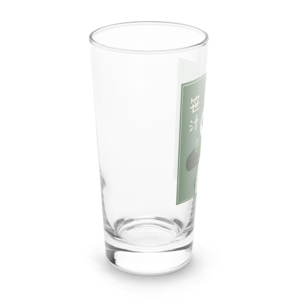 パンダむんの笹汁 Long Sized Water Glass :left