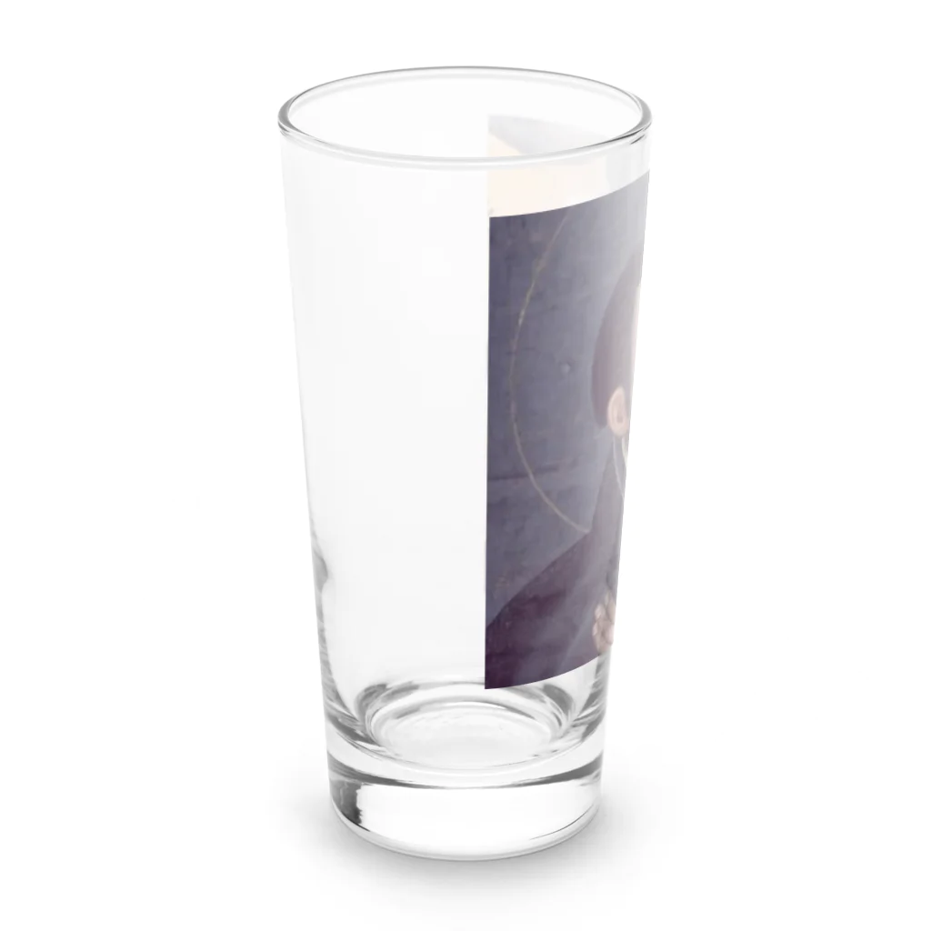 わらしんの加工下手なザビエルちゃん Long Sized Water Glass :left