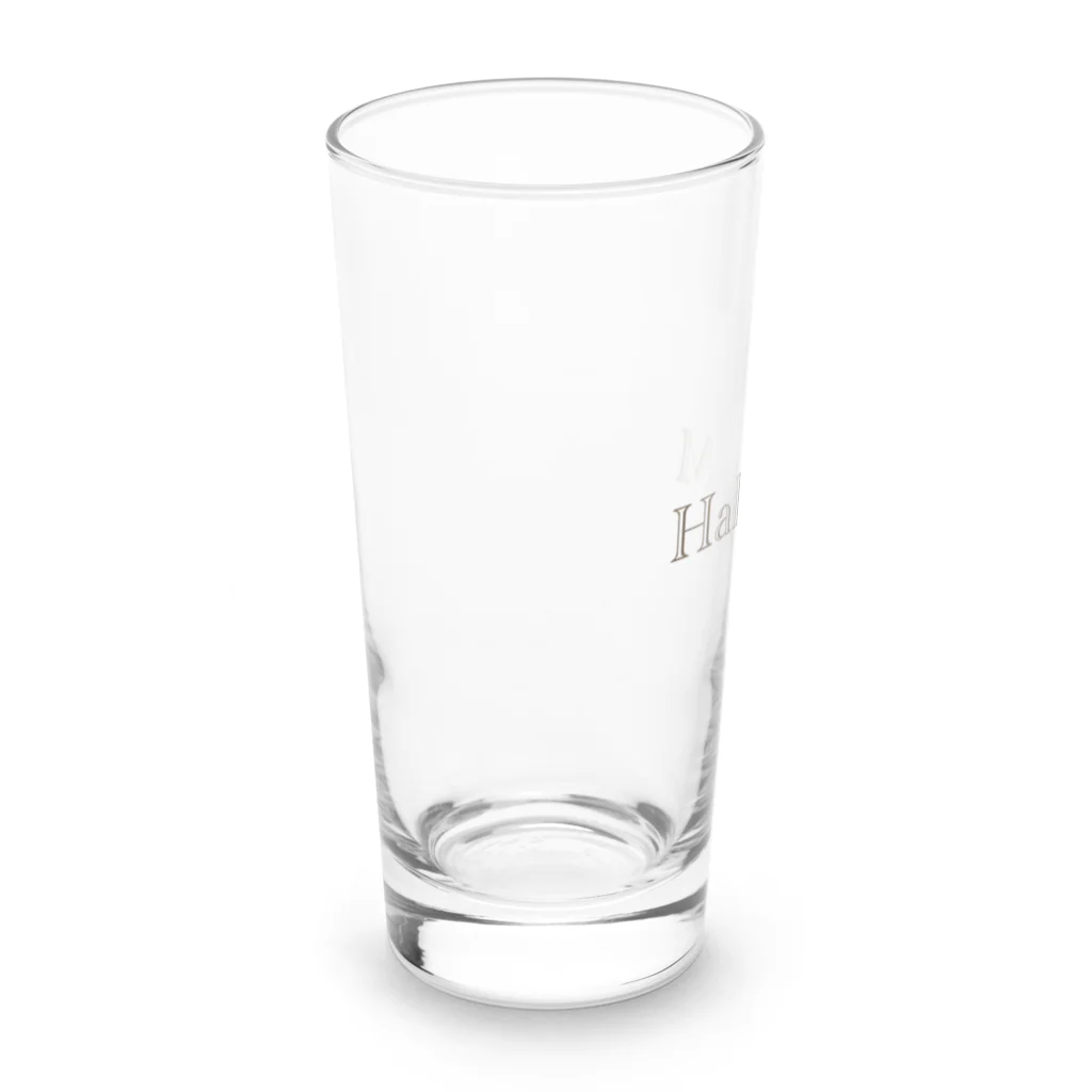 HaléauM(ﾊﾙﾏ)のHaléauMロゴ  Long Sized Water Glass :left