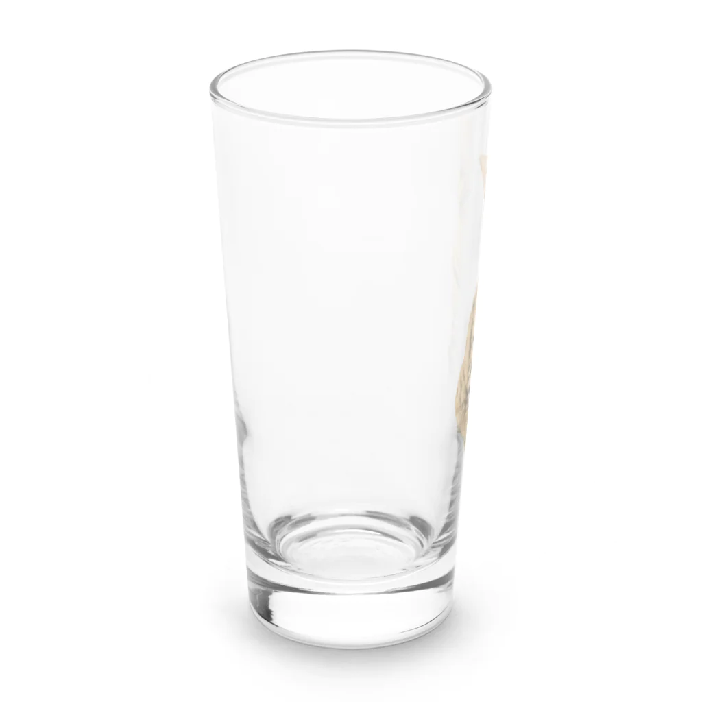 ろべのむぎちゃんグッズ Long Sized Water Glass :left