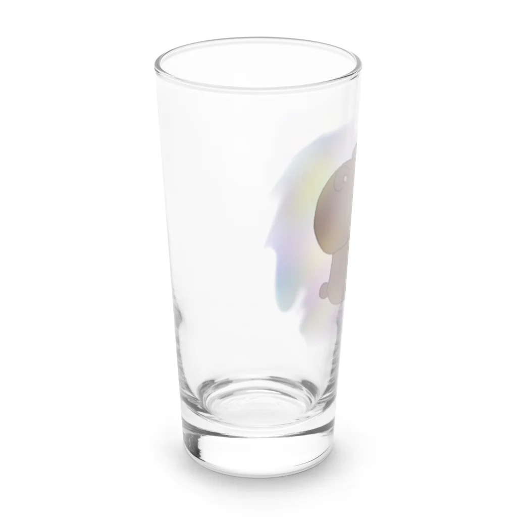 ゆるキャラくまの子NINOのクマの子NINO  くまさんと一緒 Long Sized Water Glass :left