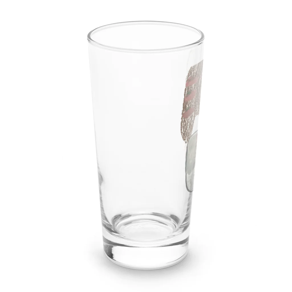 空間美術のたまごを割らないとオムレツは作れない Long Sized Water Glass :left