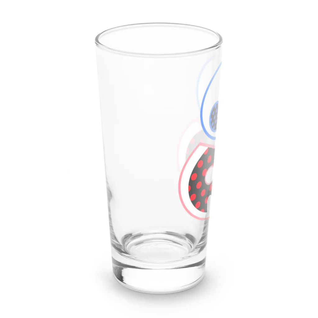 Ａ’ｚｗｏｒｋＳのどくろくんとどくろちゃん Long Sized Water Glass :left