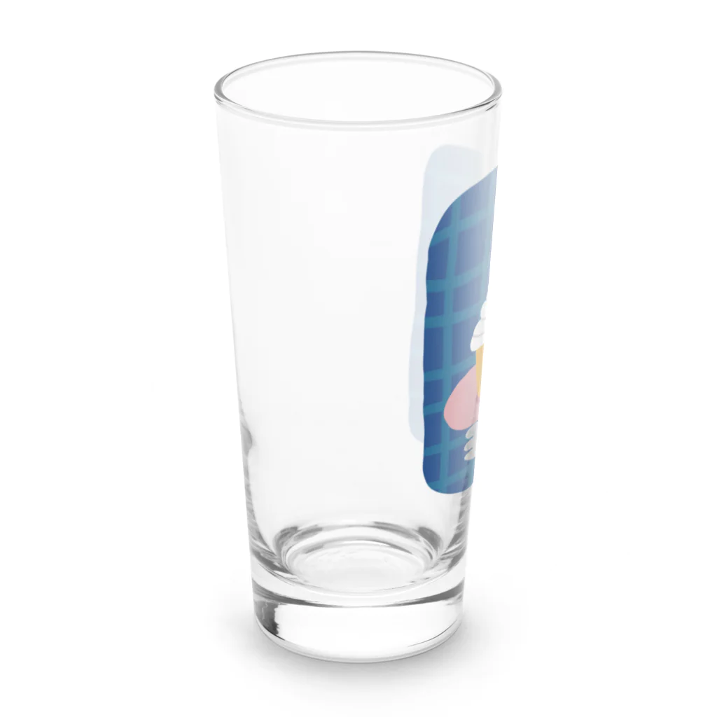 satoharuのカップケーキでかくれんぼ Long Sized Water Glass :left