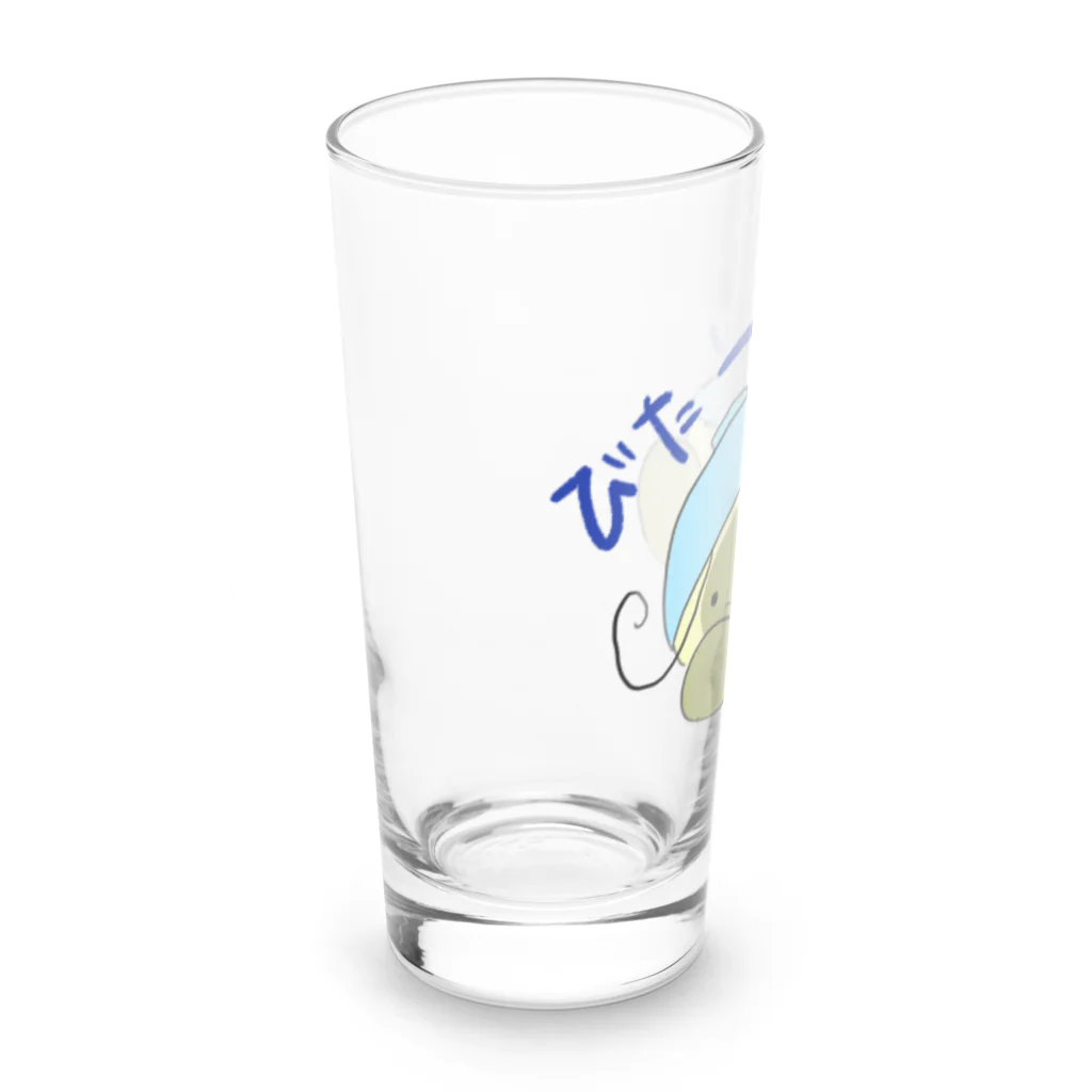 月見うどんのからしちゃん・びたーん Long Sized Water Glass :left