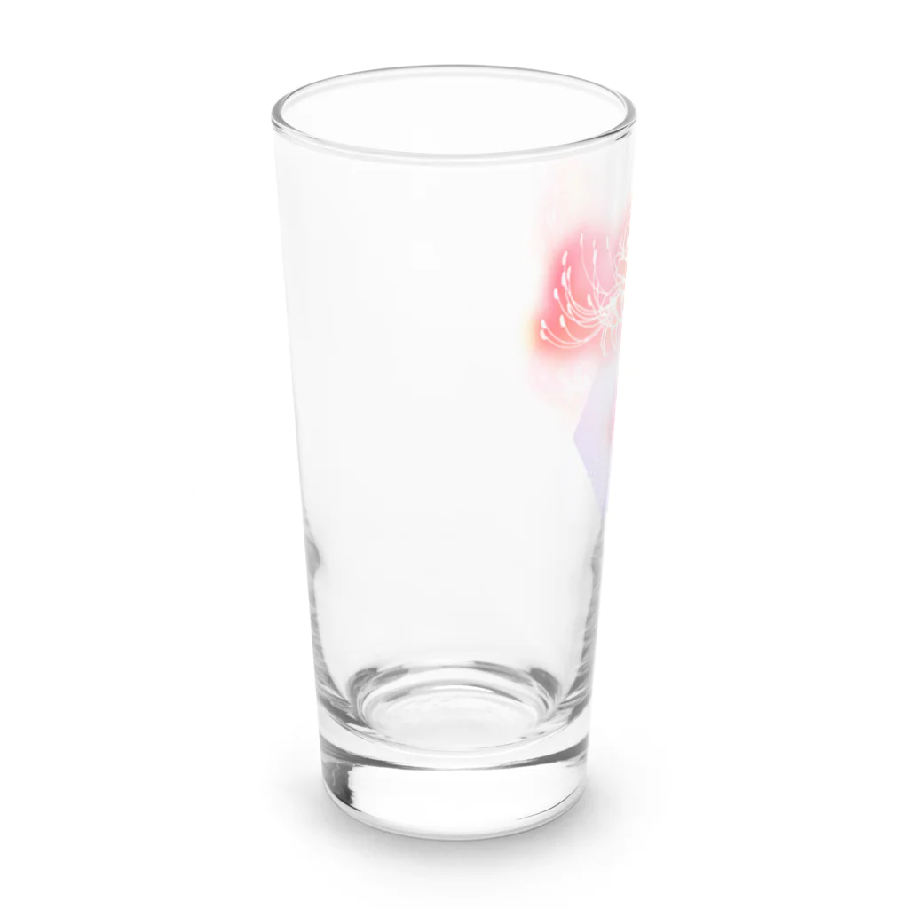 綾錦工房 りこりすの曼珠沙華 - 朧 【黄昏】 Long Sized Water Glass :left