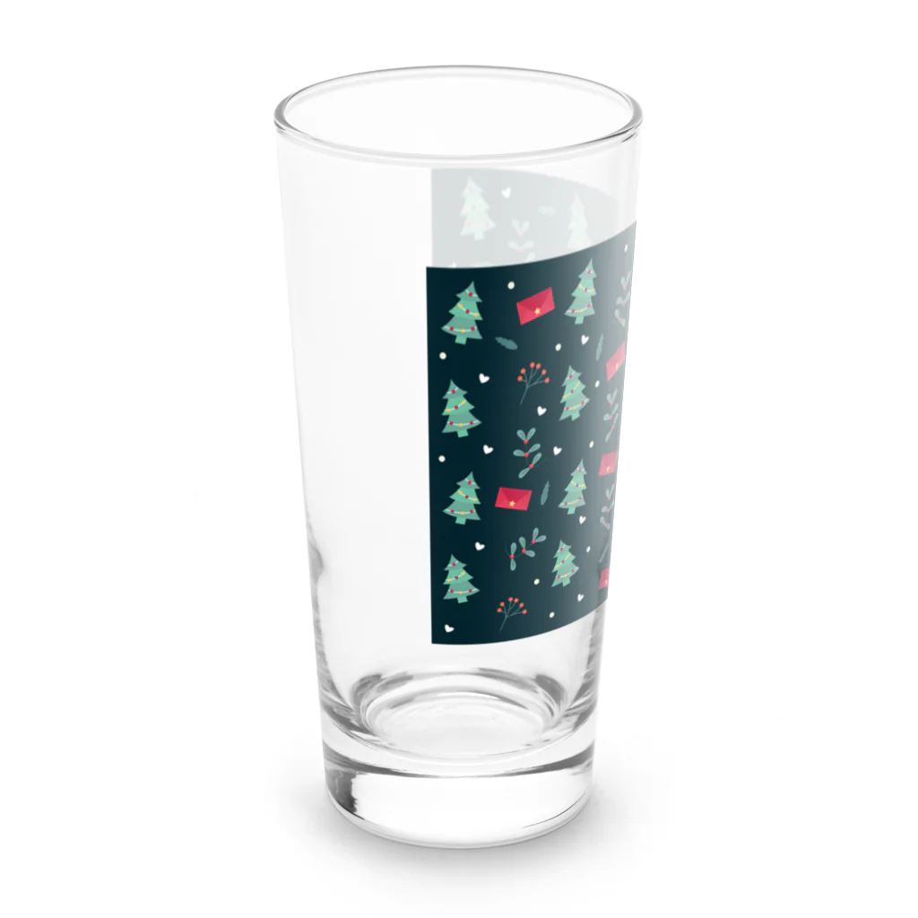 orange_honeyのクリスマス6 Long Sized Water Glass :left