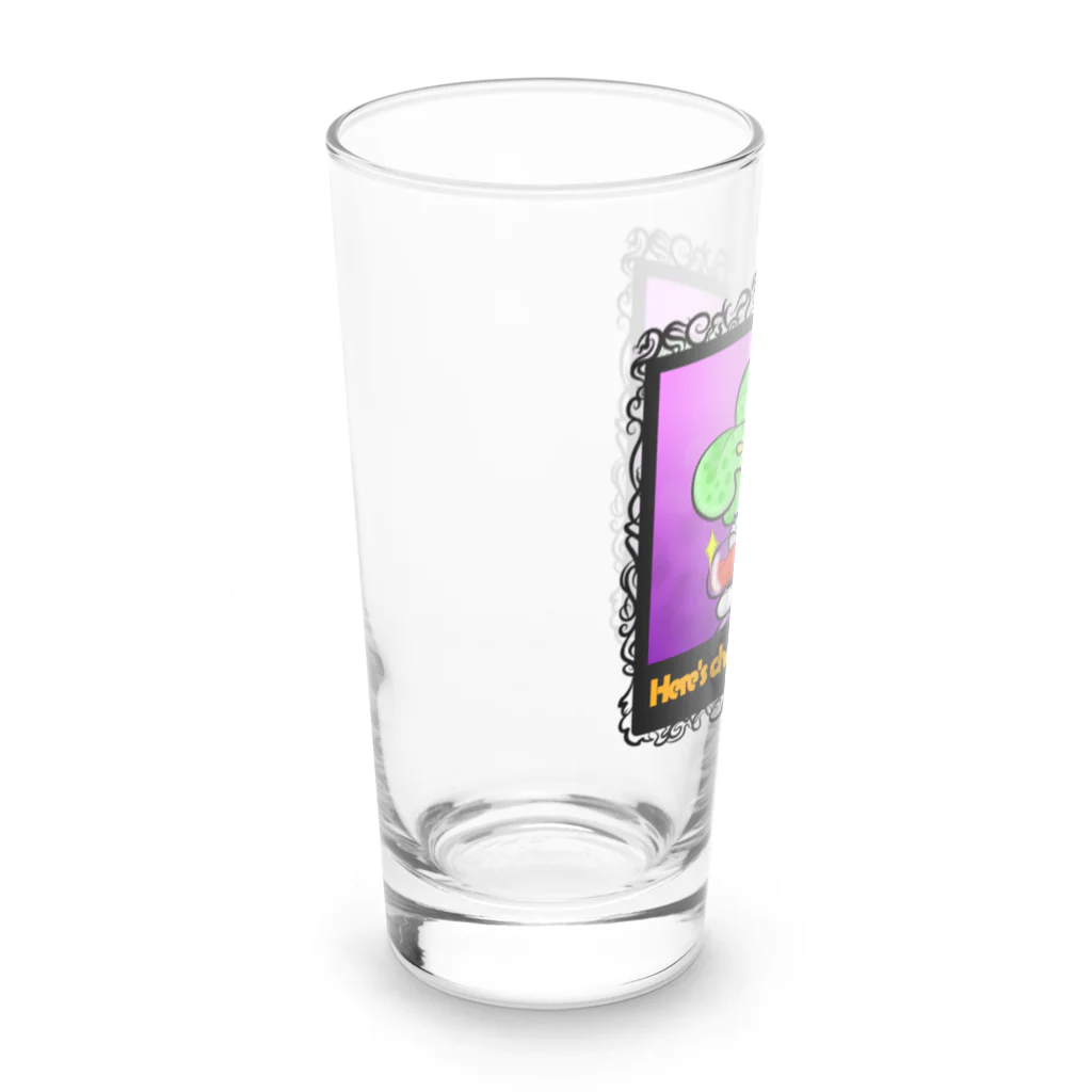 雪丸ろんどのゴルゴンなドクローソク君 Long Sized Water Glass :left