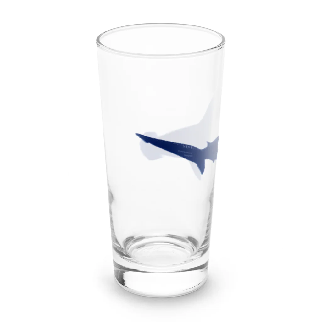 _imcygneのサメの散歩 Long Sized Water Glass :left