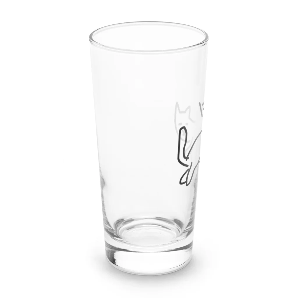 ののの猫屋敷のうむうむ Long Sized Water Glass :left