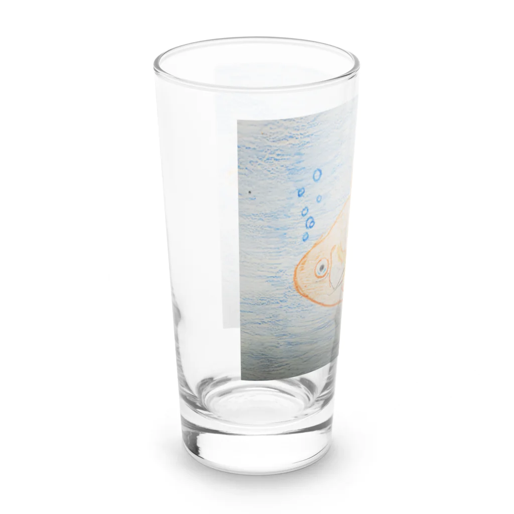 ぼくの昼休み(小４)のぼくの学習帳・金魚 Long Sized Water Glass :left