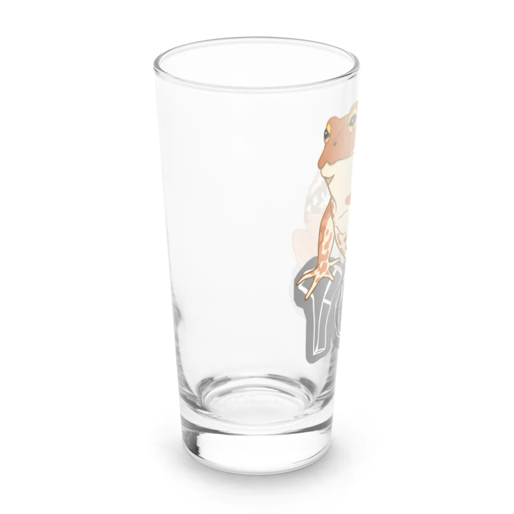 LalaHangeulのTOAD (ヒキガエル) 英字バージョン Long Sized Water Glass :left