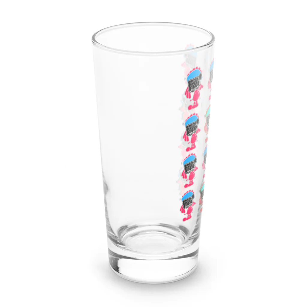 FOGMOSのalien👾👾👾だらけ Long Sized Water Glass :left