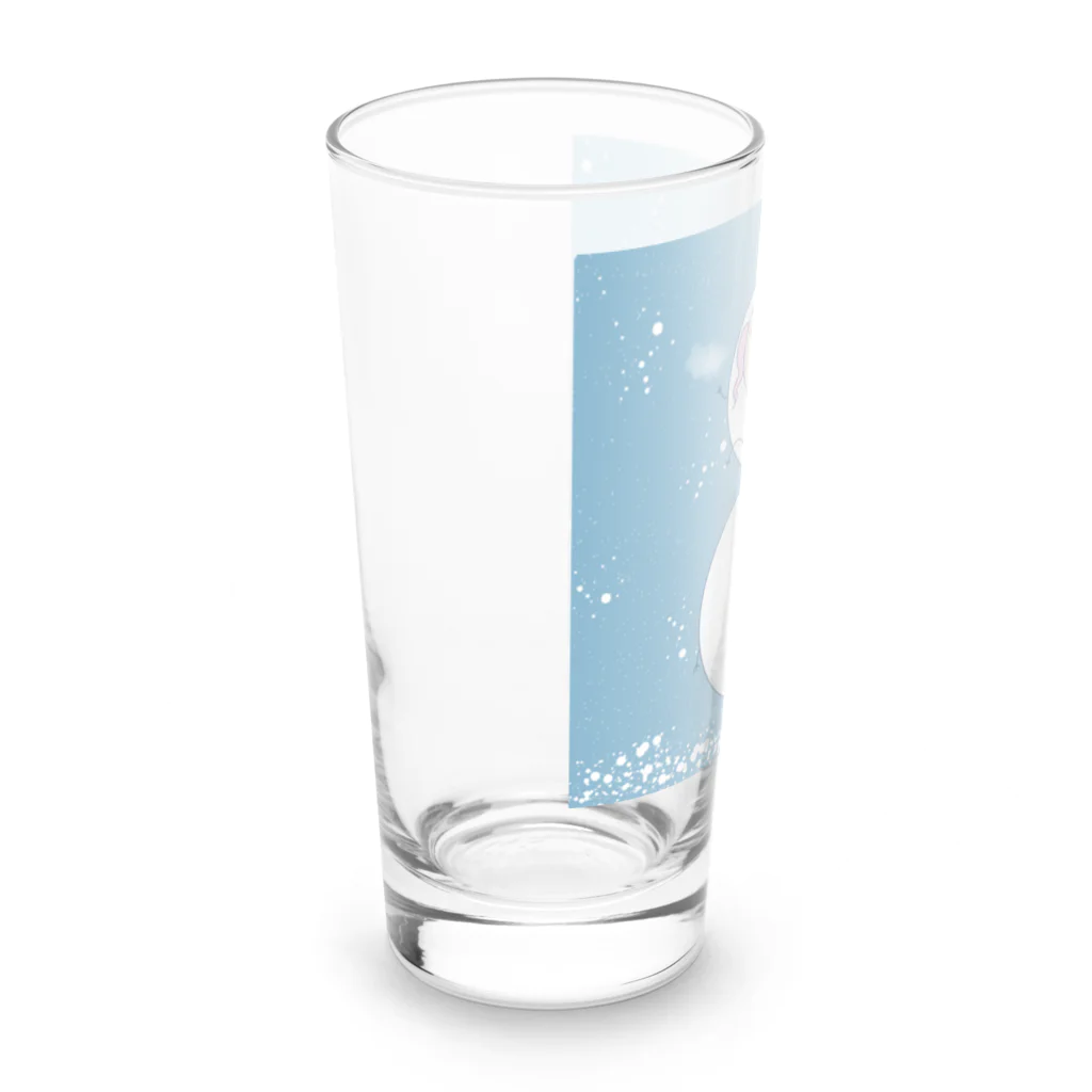 めこのみせのめこしゃけ  ゆきんこver. Long Sized Water Glass :left