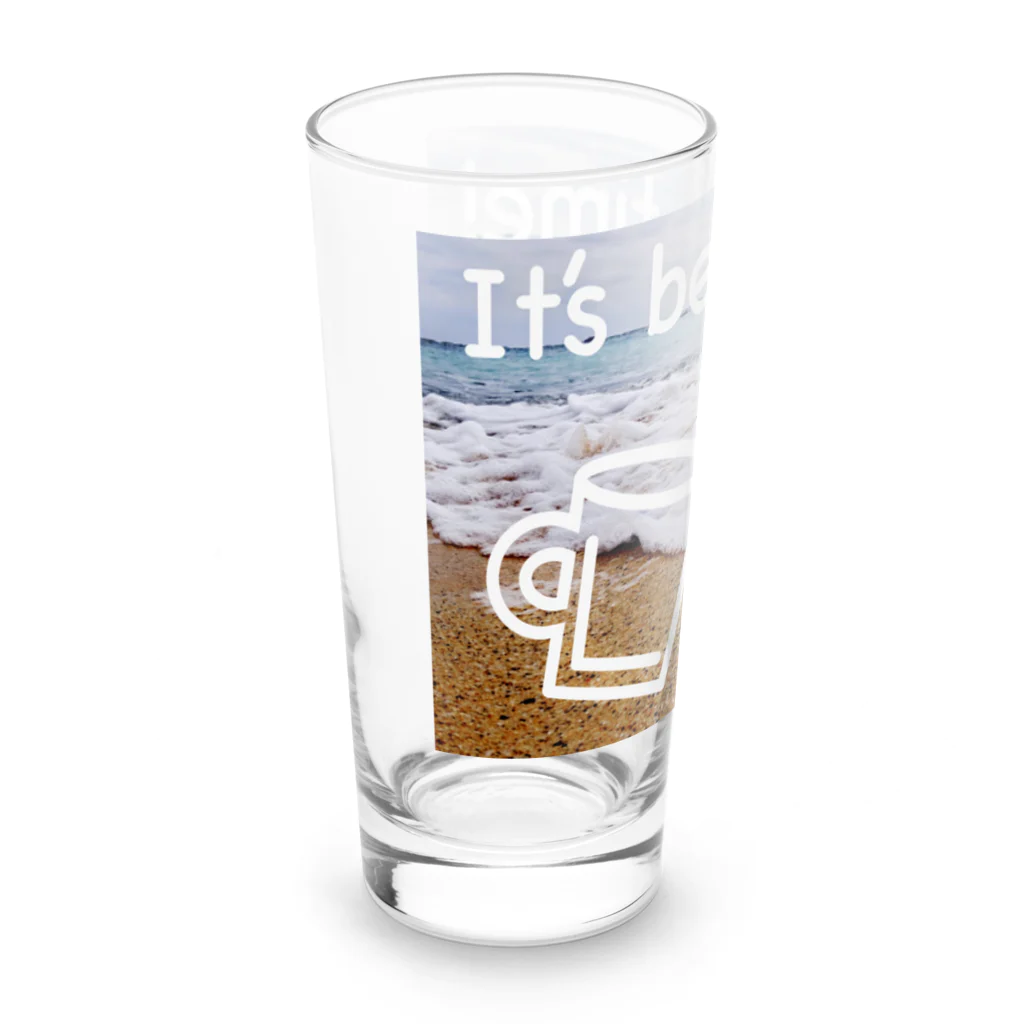 tidepoolのビアタイムdesignT Long Sized Water Glass :left