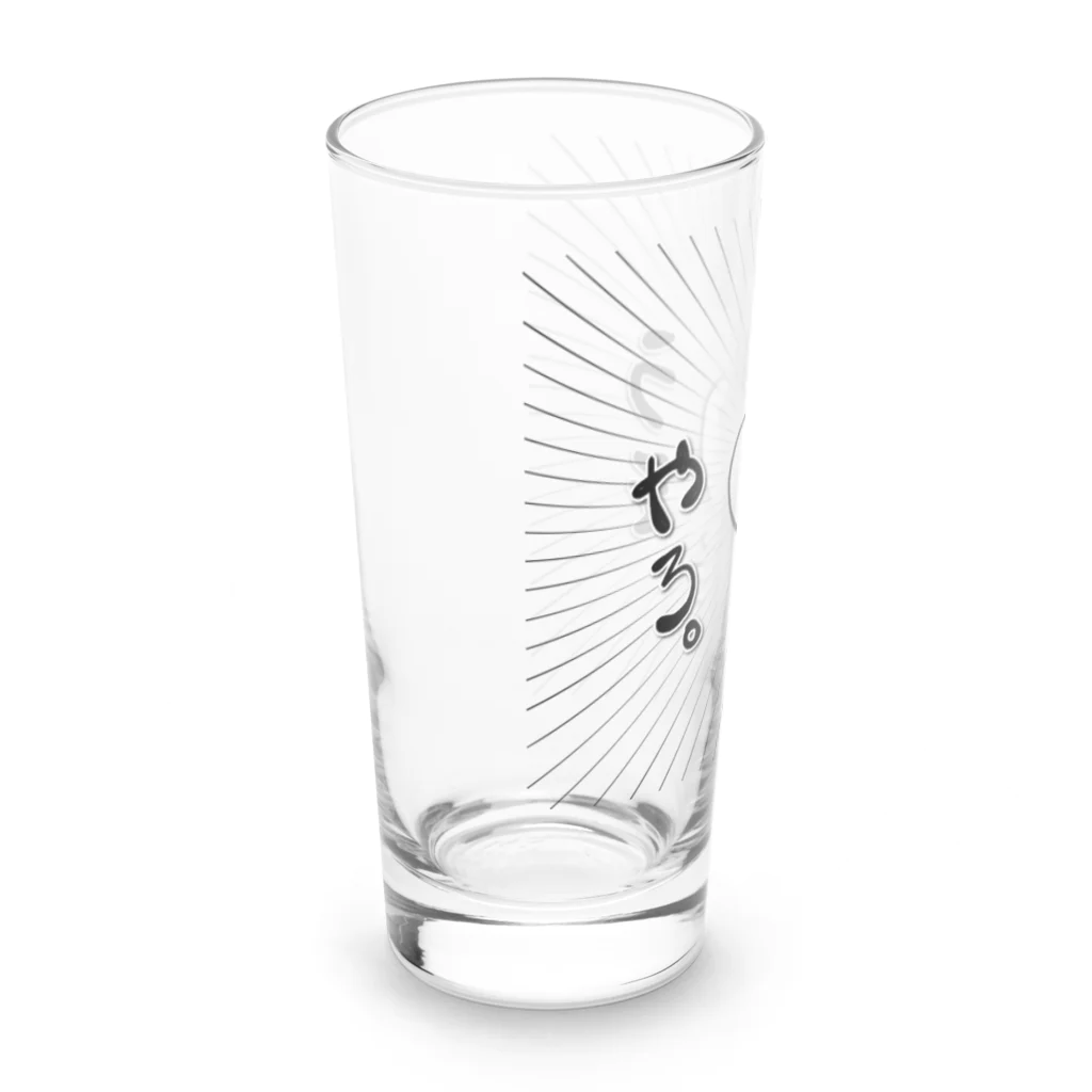 みきたにし☆商店【公式】のエセ関西弁　うそやろ。 Long Sized Water Glass :left