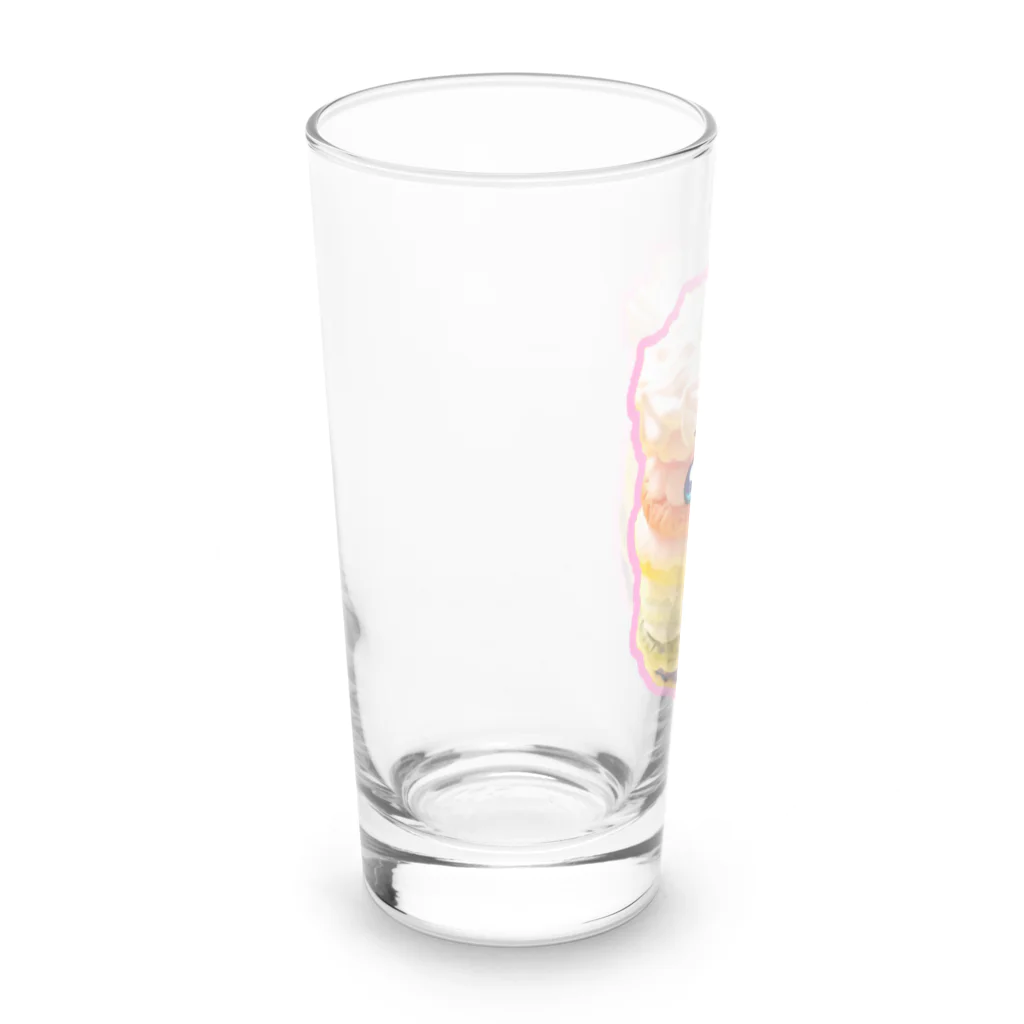 油絵描きの小物売り場のケーキな小悪魔（グッズ） Long Sized Water Glass :left