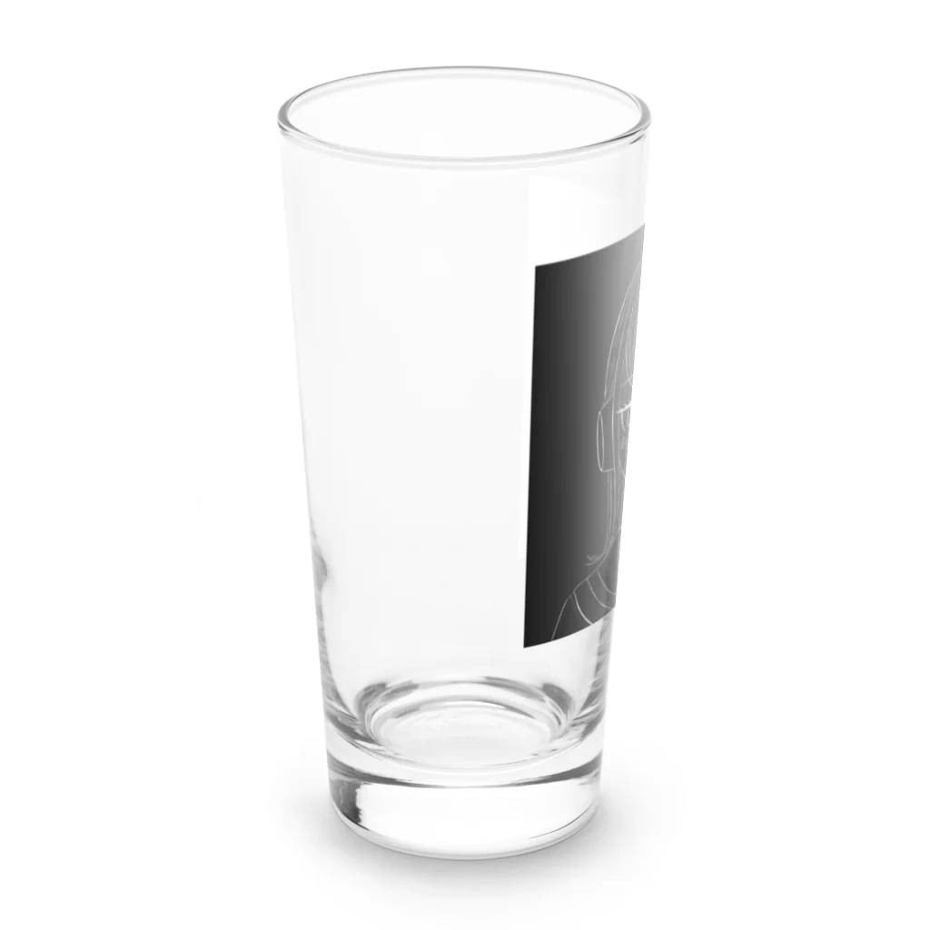 #ひなたぼっこ@お仕事募集中のアイ子とAI子 Long Sized Water Glass :left