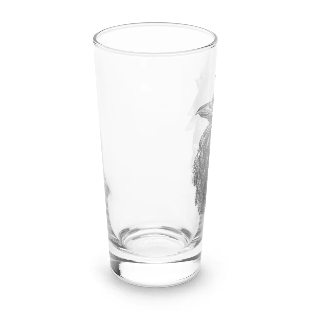 空色の猫-Solairononekoの子ガラス Long Sized Water Glass :left