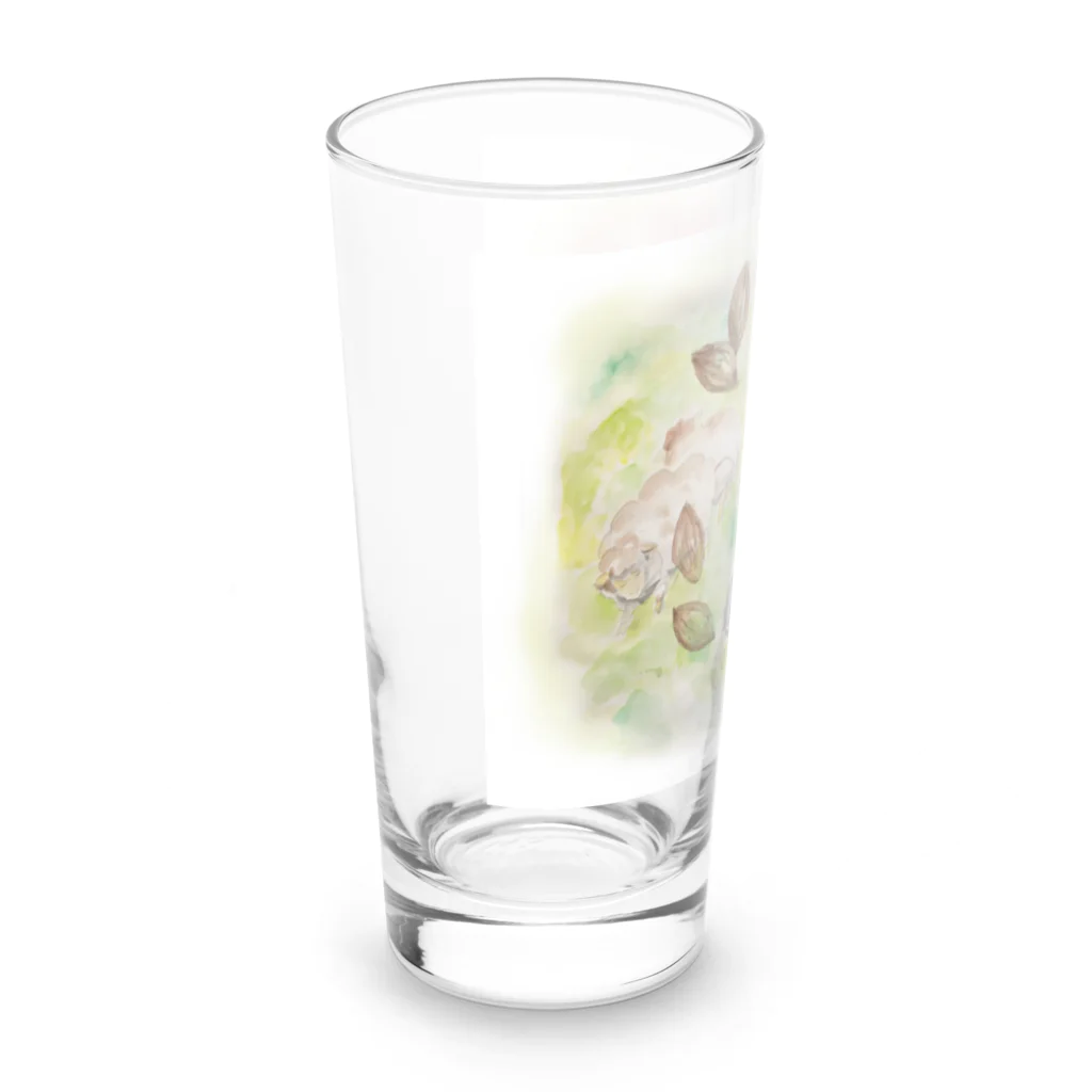 vierkの葦笛の踊り Long Sized Water Glass :left