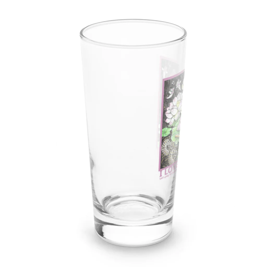 MoChi_Megのメンダコと水無月 Long Sized Water Glass :left