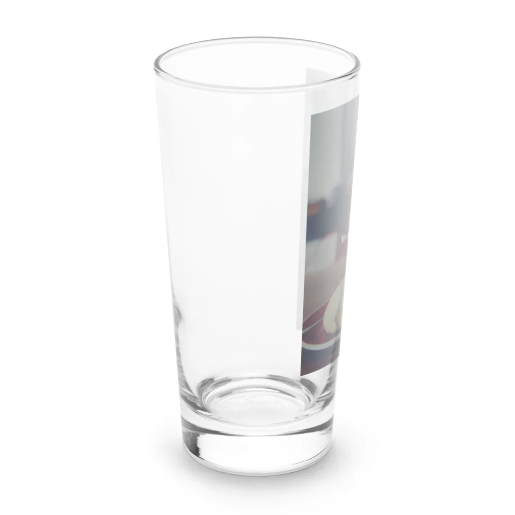 オトクヤサン（ 商品紹介　デザイン&オリジナルグッズ製作）の朝はやっぱりメロンパン Long Sized Water Glass :left