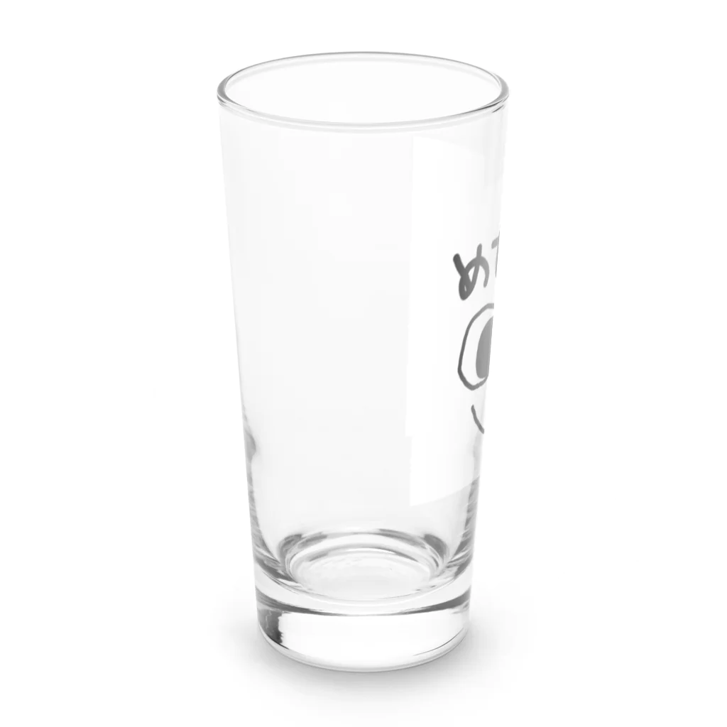 アクアマリンのめだまちゃん Long Sized Water Glass :left