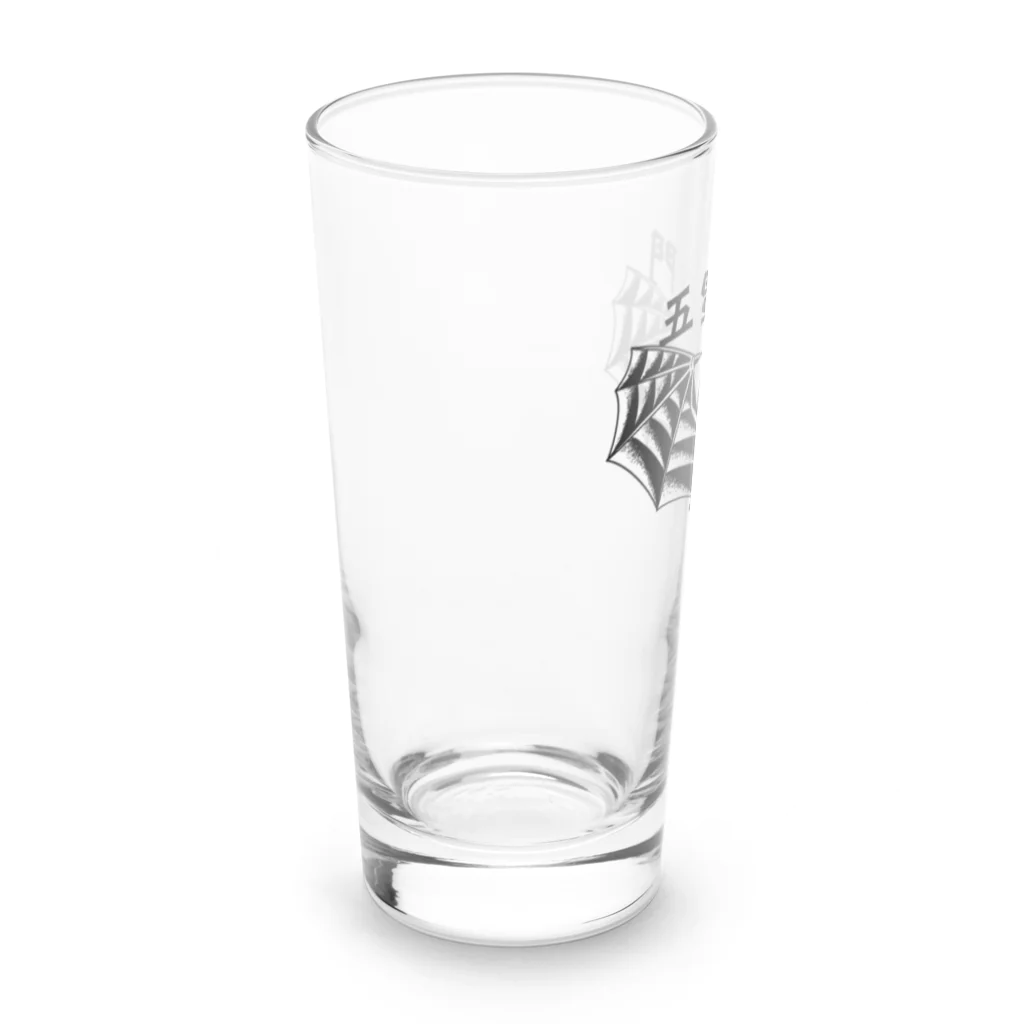 福屋の五福臨門–黒– Long Sized Water Glass :left