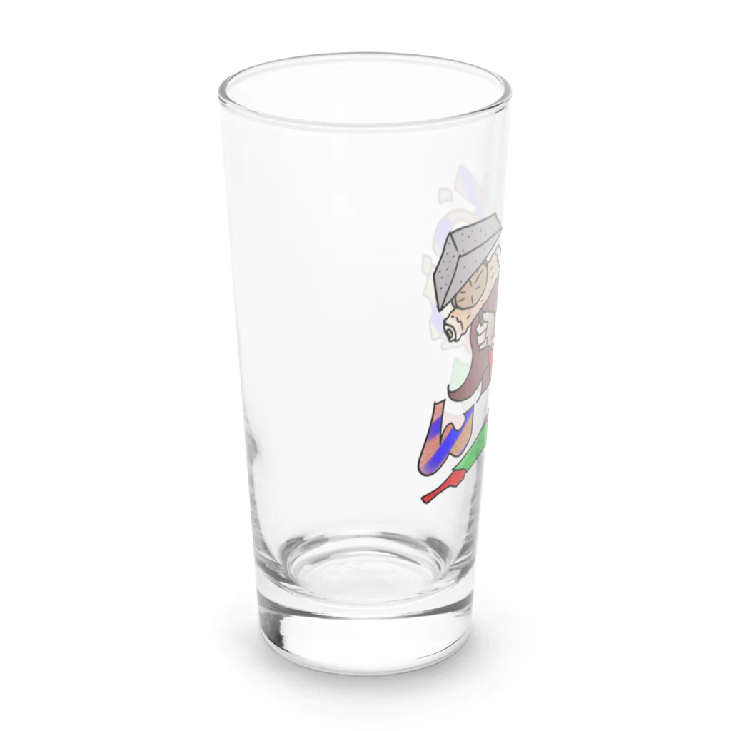 irootokosamuraiのおでん Long Sized Water Glass :left