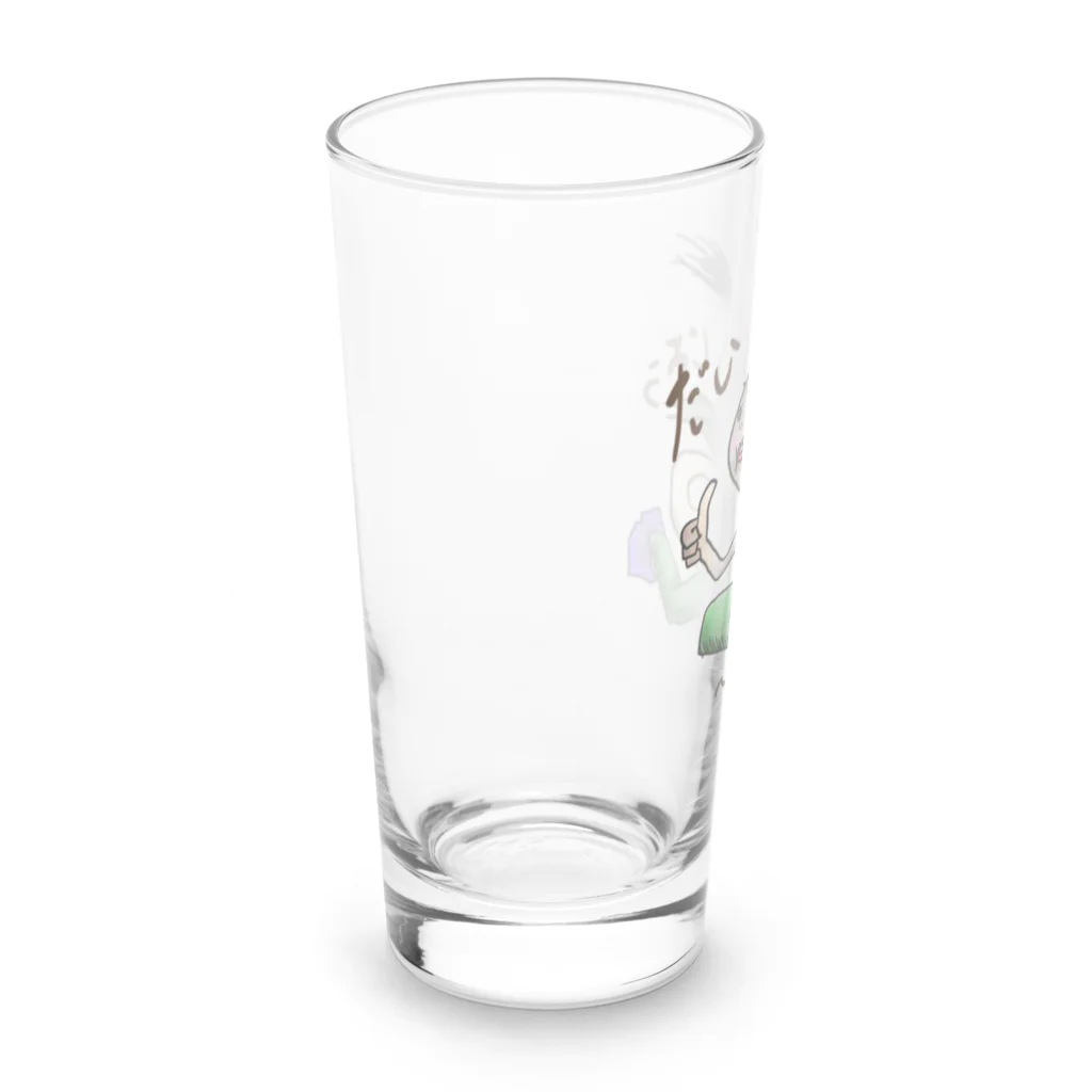 irootokosamuraiの大丈夫 Long Sized Water Glass :left