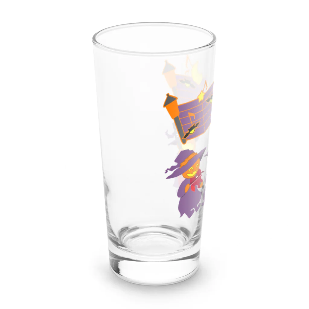 GOODS SHOP【そぞろな小窓】 SUZURI店の【本番まであと何日？】 Long Sized Water Glass :left