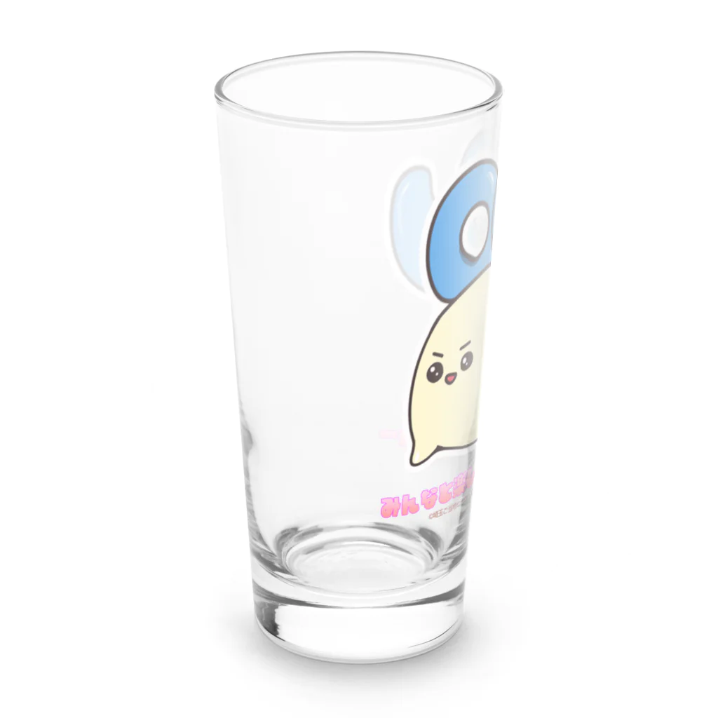 めいぷるはあとのみんなと楽しい！ヒーローショーたま Long Sized Water Glass :left