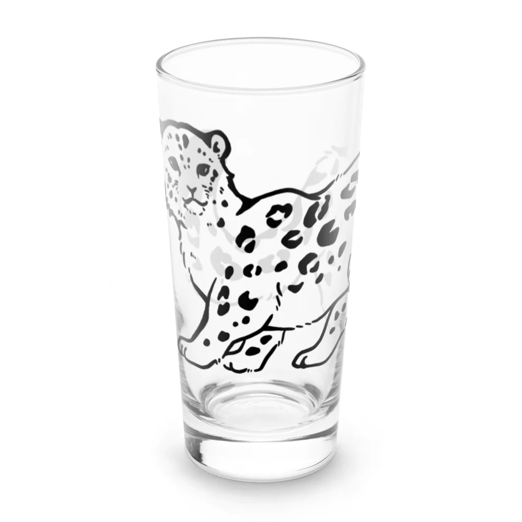 Belkaのユキヒョウ Long Sized Water Glass :left