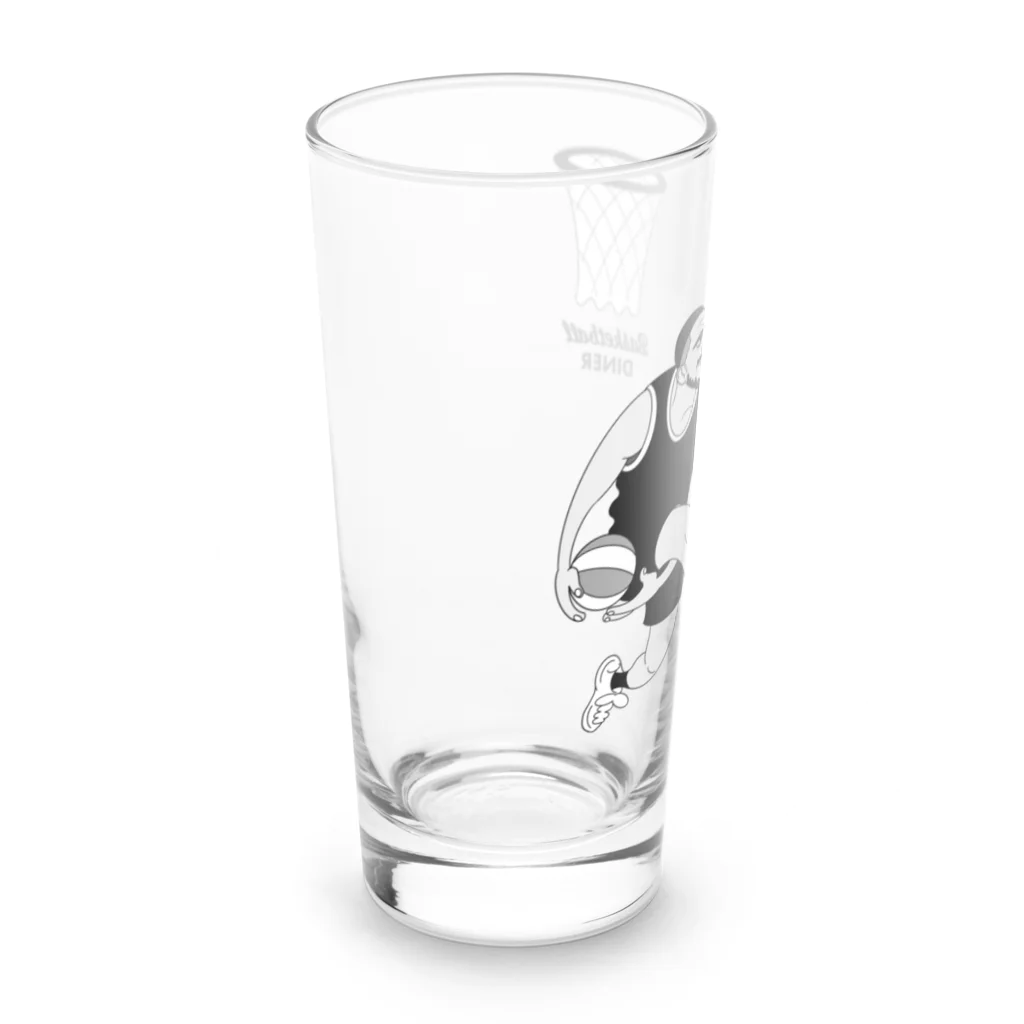 Basketball DinerのBasketball Diner ロゴOT Long Sized Water Glass :left