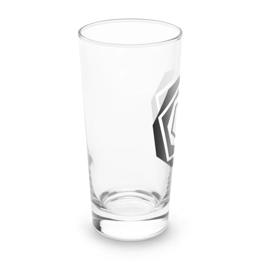 ぽぽふぅ。の多角形 Long Sized Water Glass :left