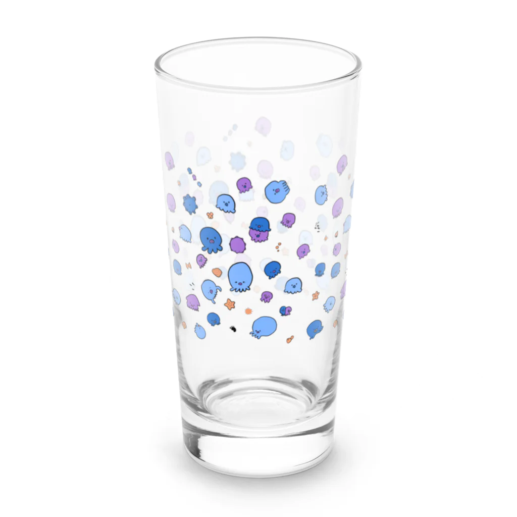 もいたすのたこちゃん Long Sized Water Glass :left