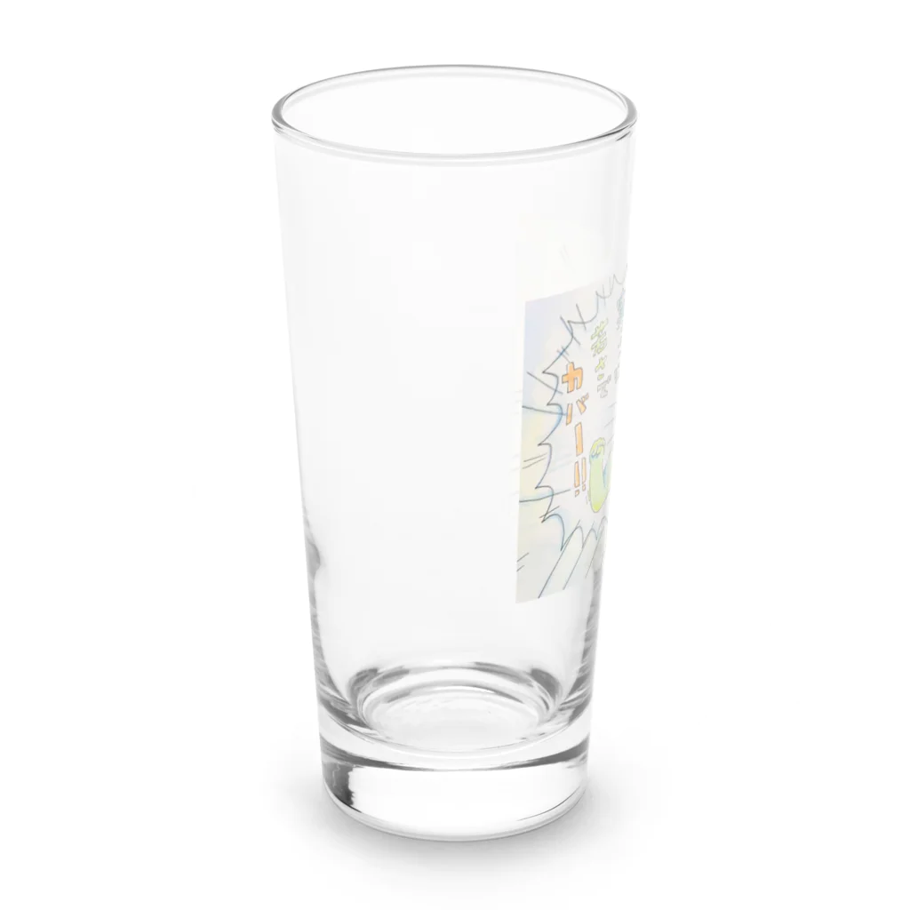 おにくちゃんのサムサワカサ Long Sized Water Glass :left