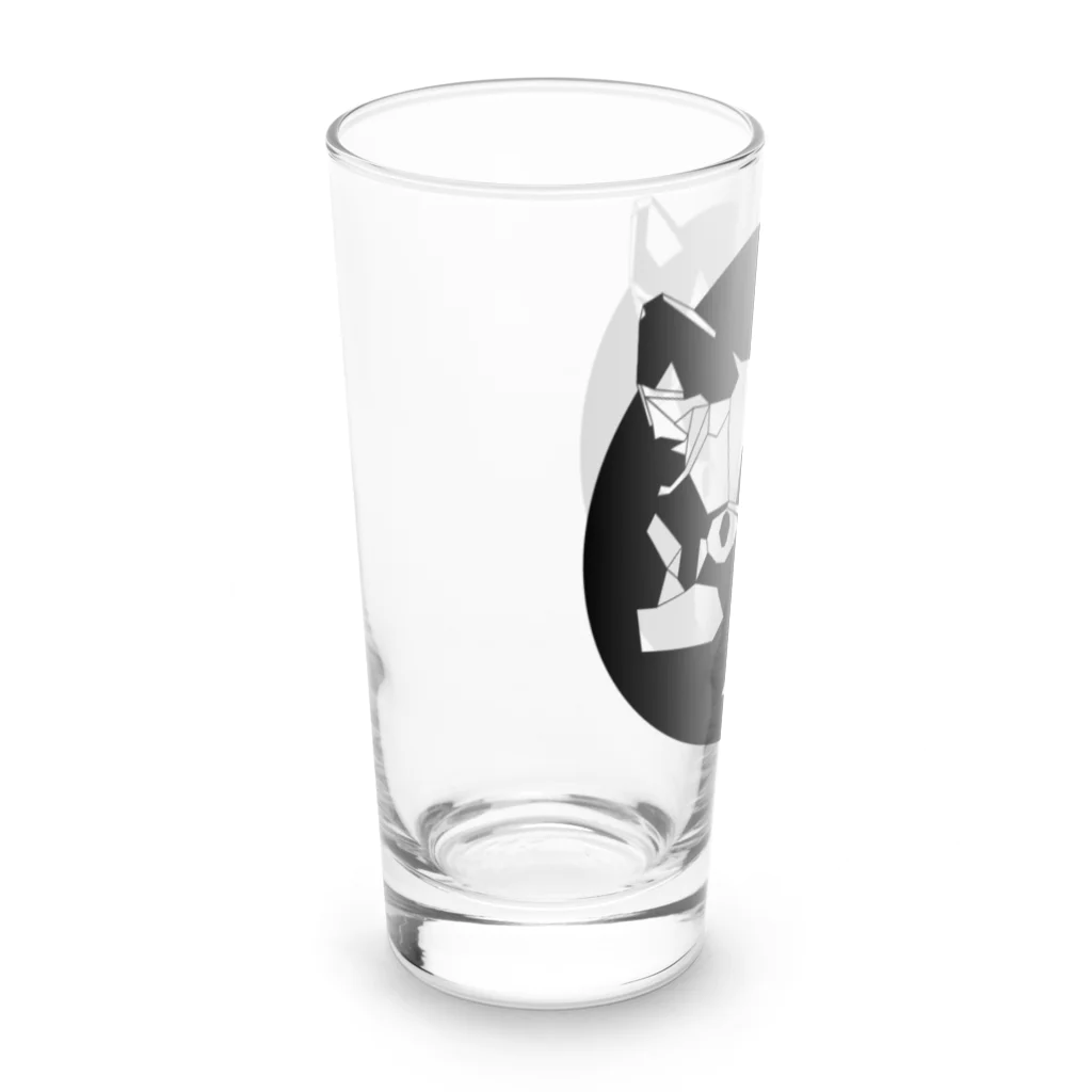 Fontaのジオメトリック猫 Long Sized Water Glass :left