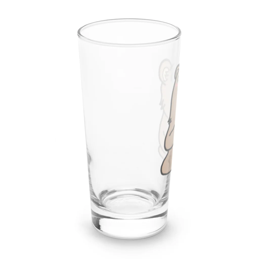 トホクマッチ🐻のトホクマッチ🐻いっぷく🐻 Long Sized Water Glass :left