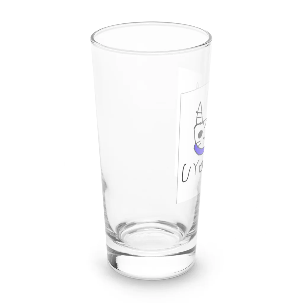 小さなウサギと小さなヤギのUSAが作りました Long Sized Water Glass :left