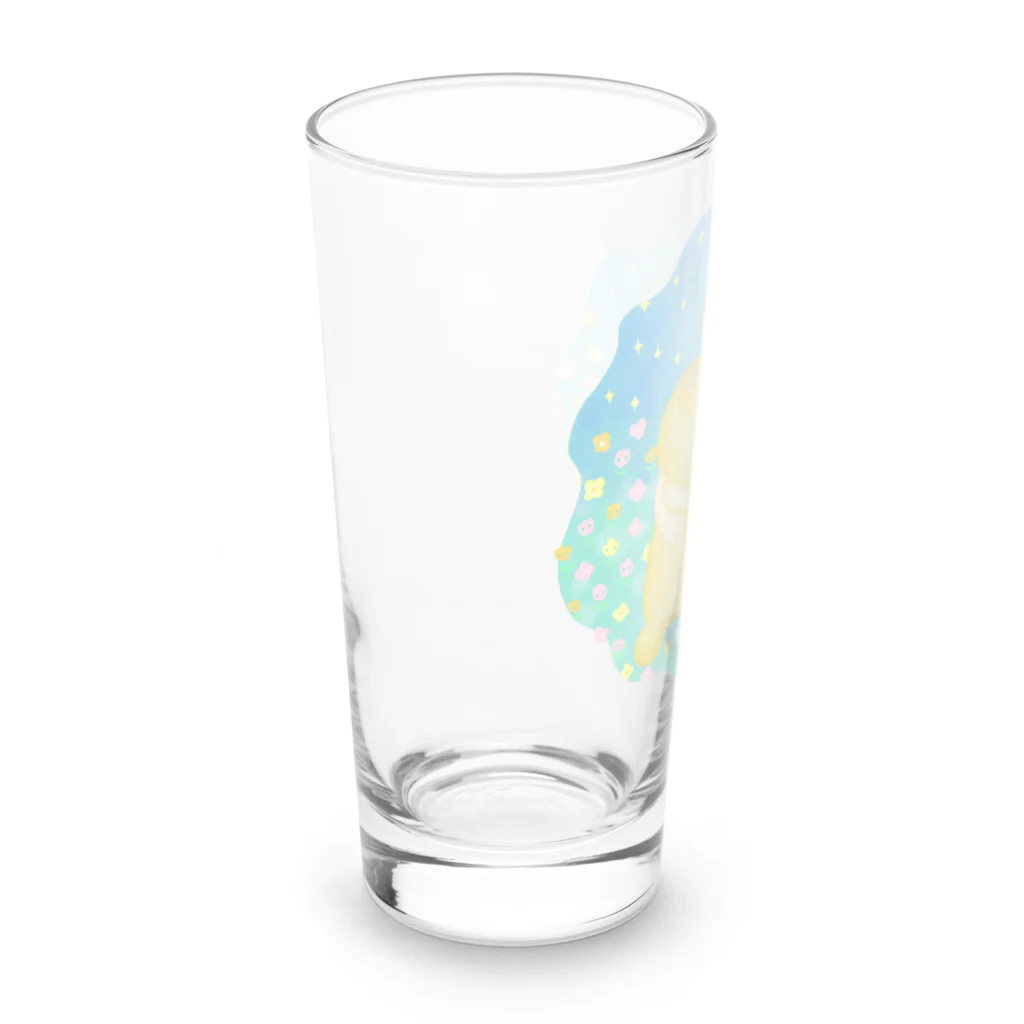 coronaaatのくまさん抱っこ Long Sized Water Glass :left