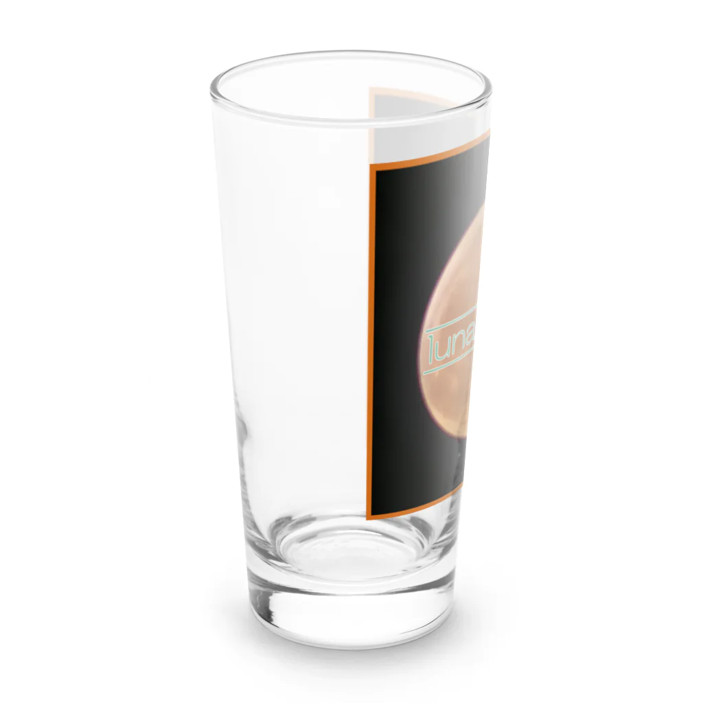 モノツクルヒト　Fuku～ふく～のlunar eclipse 皆既月食 Long Sized Water Glass :left