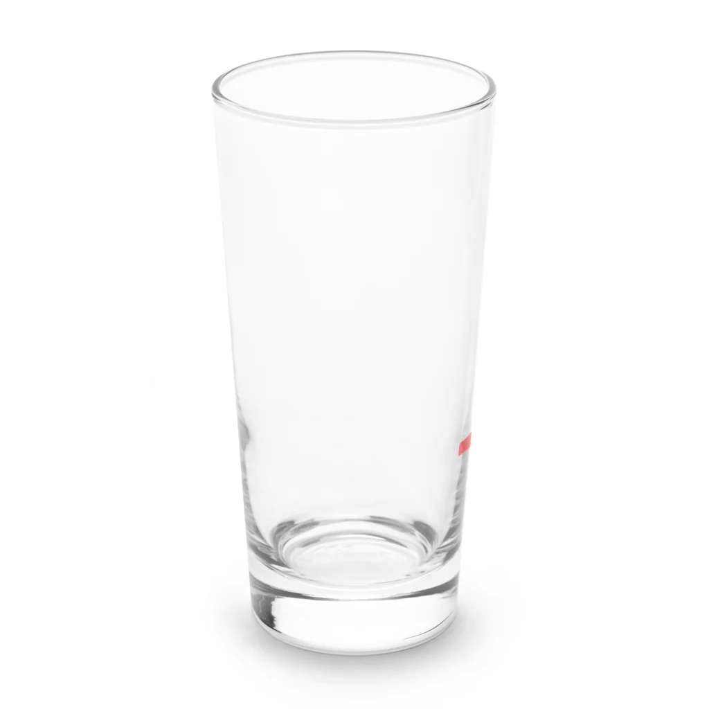 ゴミの中からこんにちはの残りわずか Long Sized Water Glass :left