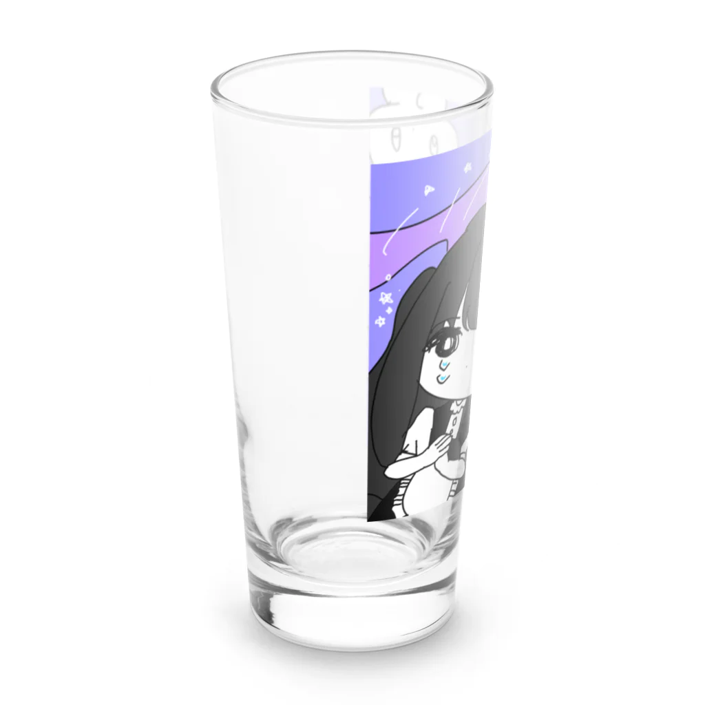 myanmyan_uuのメイドちゃん Long Sized Water Glass :left