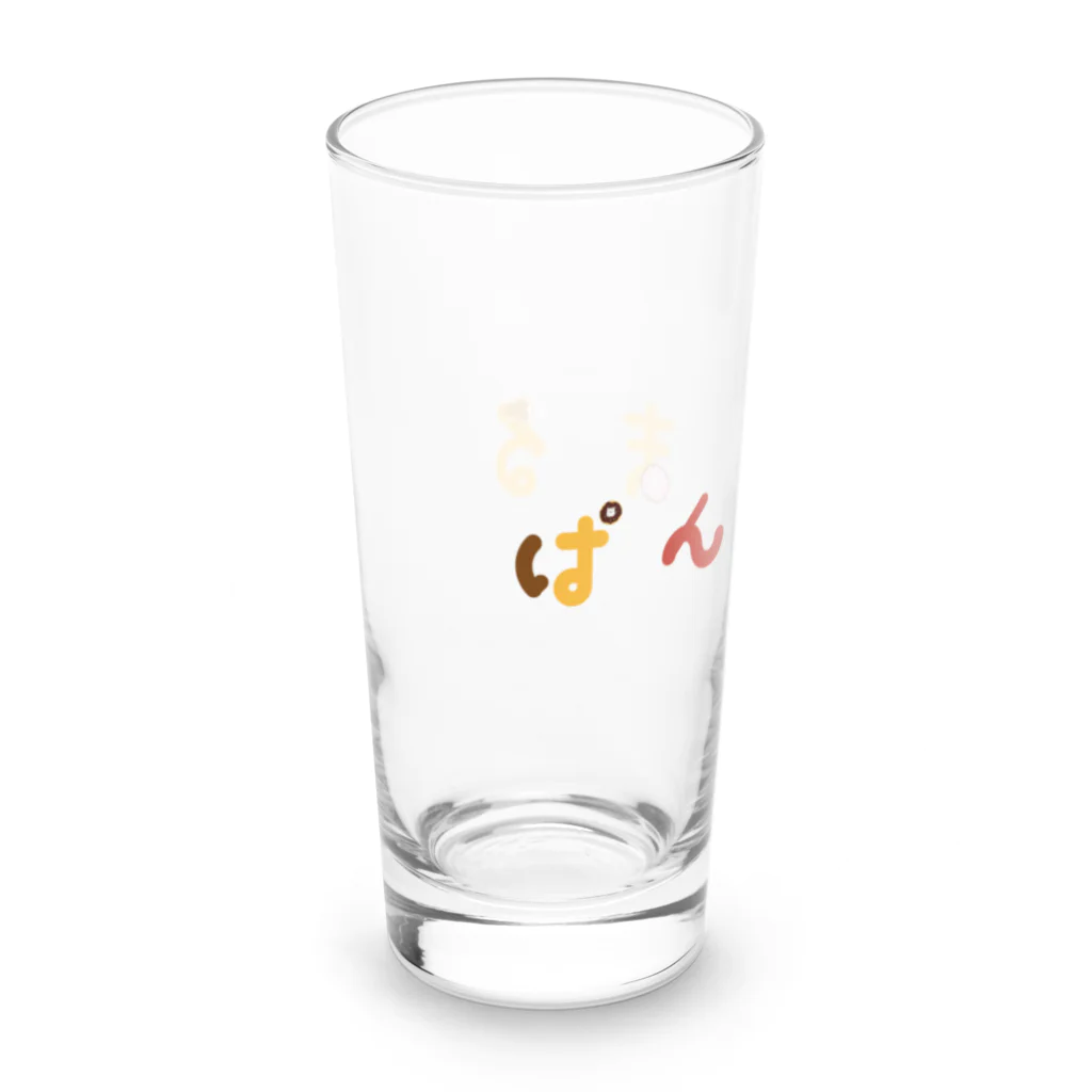 パンニマルのぱんにまるのロゴ Long Sized Water Glass :left