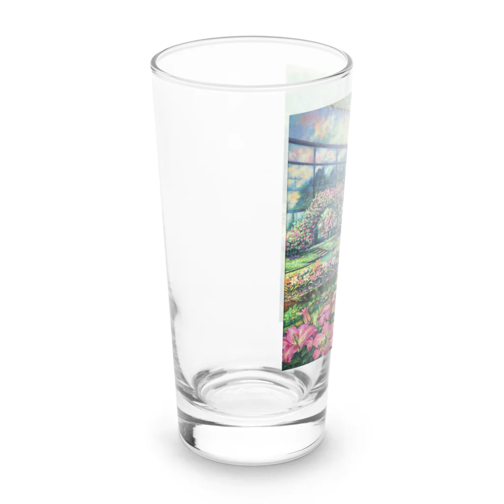 🌿Art shop Kano🌿の8歳の肖像 Long Sized Water Glass :left