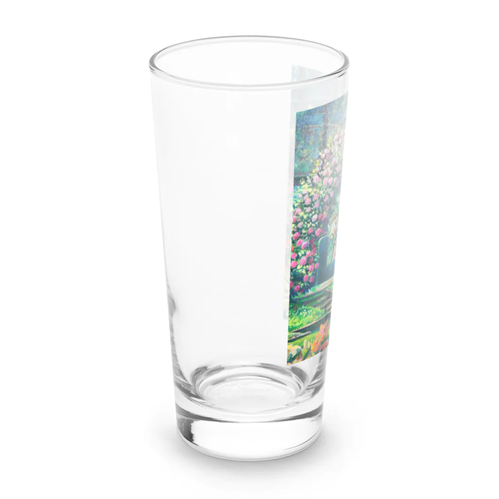 🌿Art shop Kano🌿の山羊と少女（8歳の肖像、部分） Long Sized Water Glass :left