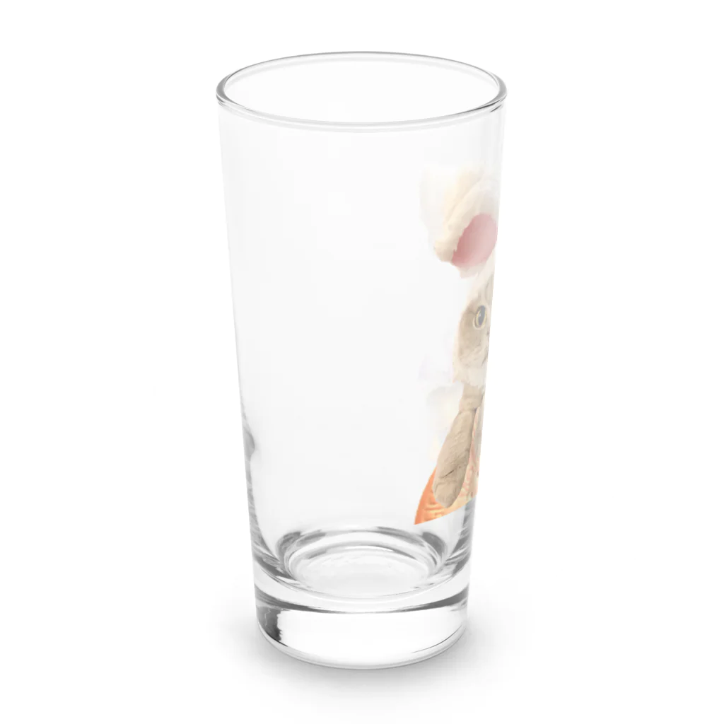 sumire-britishのうさねこ Long Sized Water Glass :left